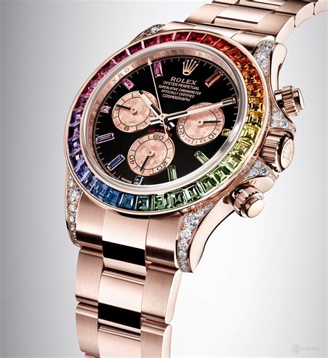 rolex daytona rainbow ราคา|Rolex daytona price list.